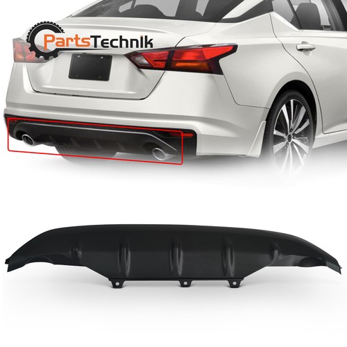 Grandorange Rear Bumper Cover Lower Panel For 2019-2022 Nissan Altima – 85071-6CA0H, Black Plastic