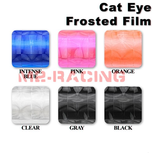 2pcs 4"x8" Sample Cat Eye Frosted Glass Home Bathroom Window Security Privacy