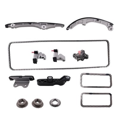 Timing Chain Set Guide Rail & Cam Crank Sprocket for Ford Edge Flex 3.5L 07-10