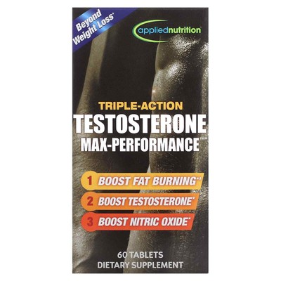 2 X Applied Nutrition, Triple-Action Testosterone Max-Performance, 60 Tablets