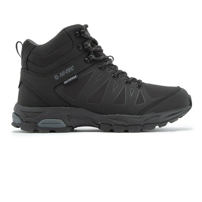 HI-TEC HI-TEC MENS RAVEN MID WATERPROOF WALKING BOOTS - BLACK SPORTS OUTDOORS