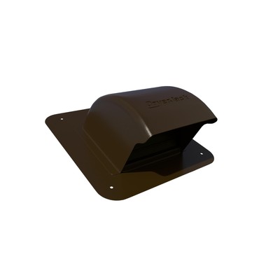 Inovate Low Profile Roof Vent With Roof Neck brown