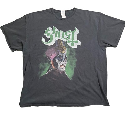 Ghost Phantom Of The Opera Band T-Shirt Adult 2XL 2017 The Popestar Tour Shirt