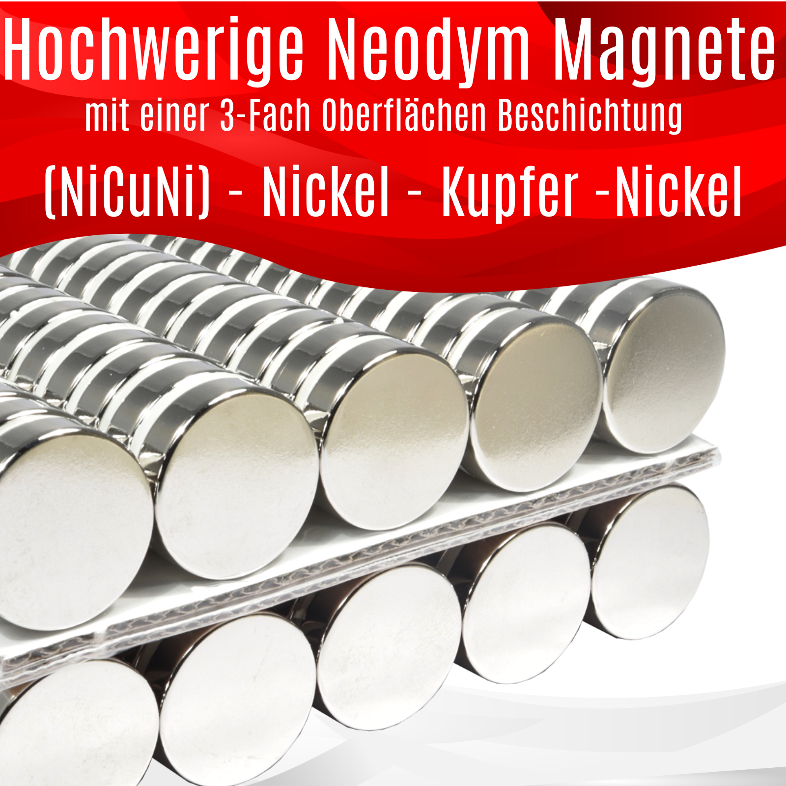 Neodym Magnete N52 Magnet Scheiben 20mm Rund Scheibenmagnet