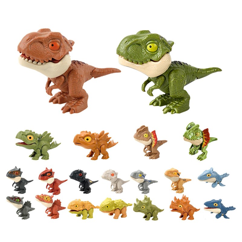 Set Cute Dinosaur Toys