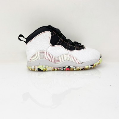 

Nike Boys Air Jordan 10 SE BV1845-176 Белая повседневная обувь Кроссовки Размер 8C, Белый, Air Jordan 10 SE