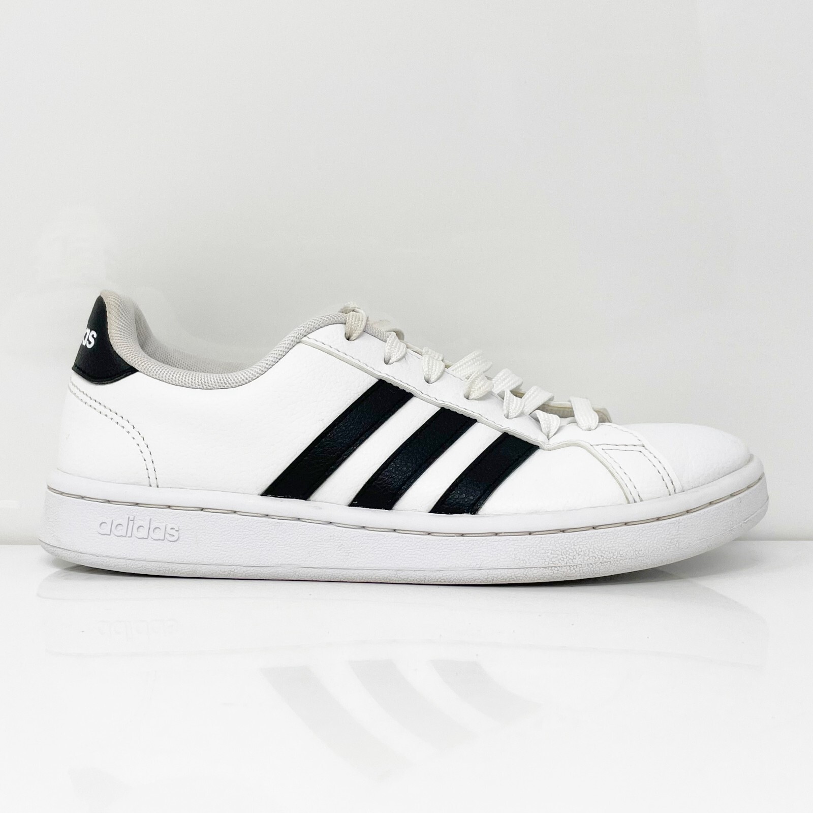 

Adidas Girls Grand Court F36483 Белая повседневная обувь Кроссовки Размер 6, Белый, Grand Court