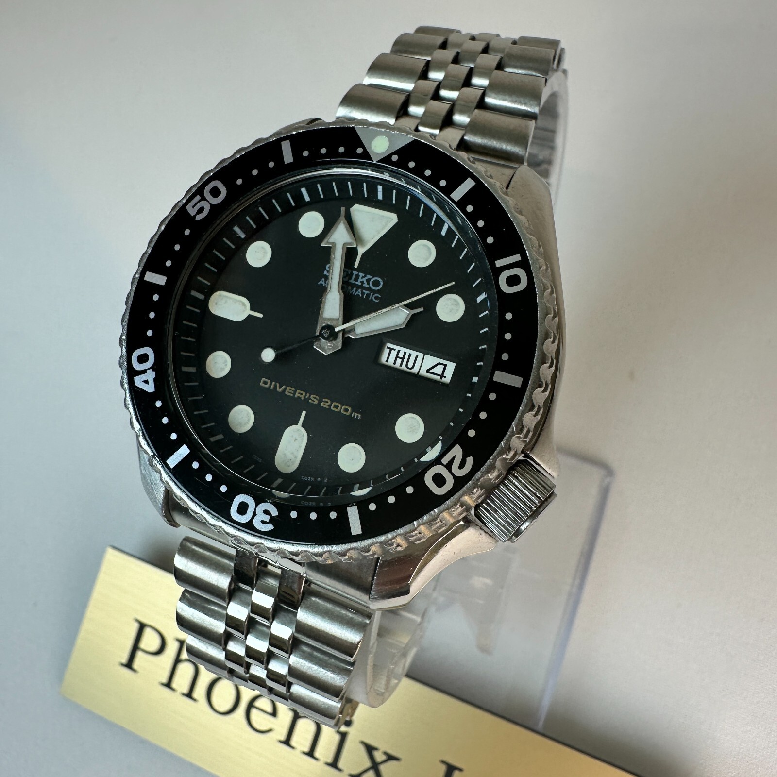 Seiko Divers Watch Scuba 7S26-0020 Black Boy Automatic 200m Seiko Divers Watch Scuba 7S26-0020 Black Boy Automatic 200m
