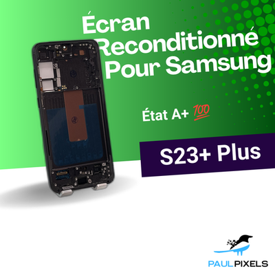 Écran Display OLED Remplacement Pour Samsung Galaxy S23+ Plus Reconditionné ✅