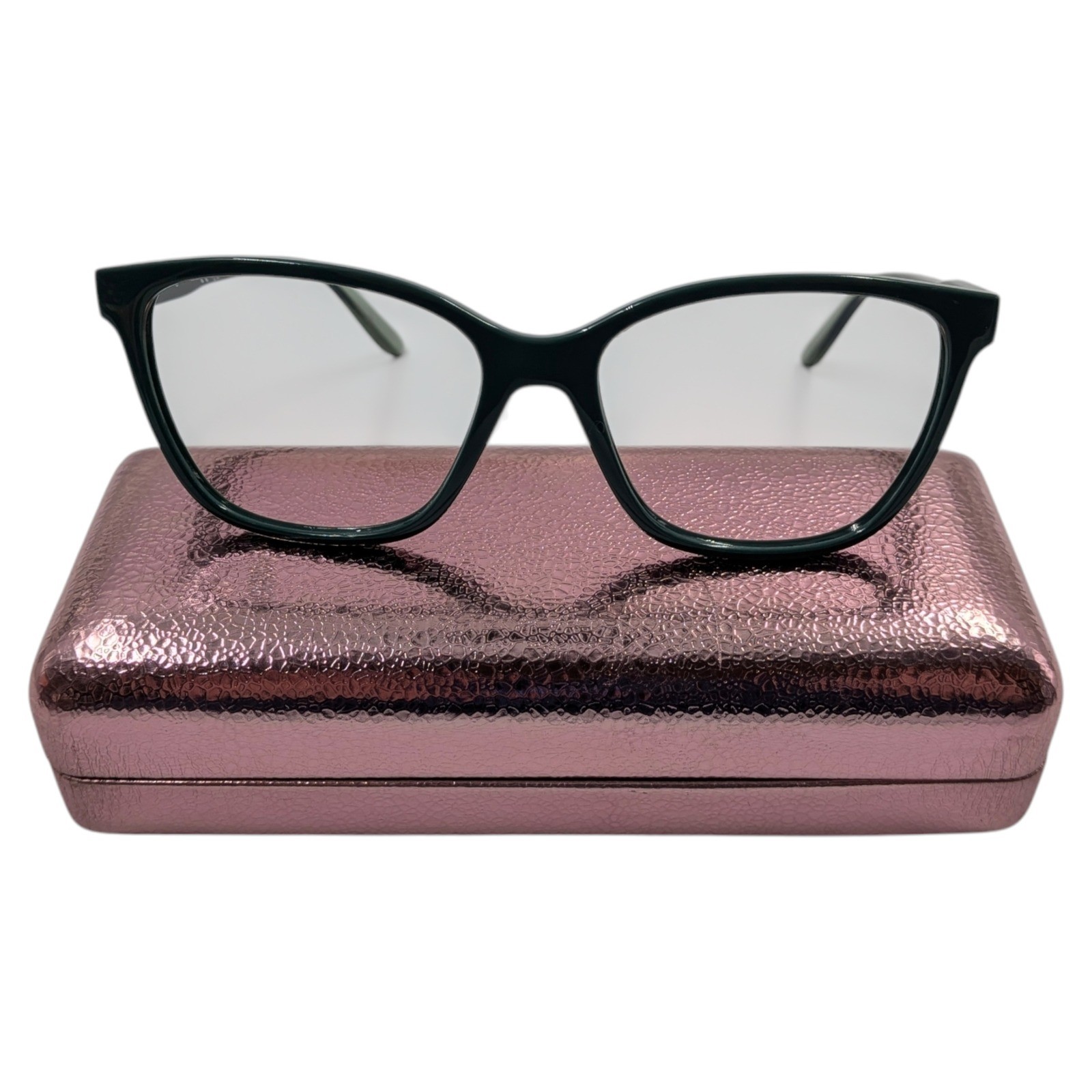 Vogue VO 5518 Eyeglasses Full Rim Dark Green Cat Eye Frame 53-16-140mm