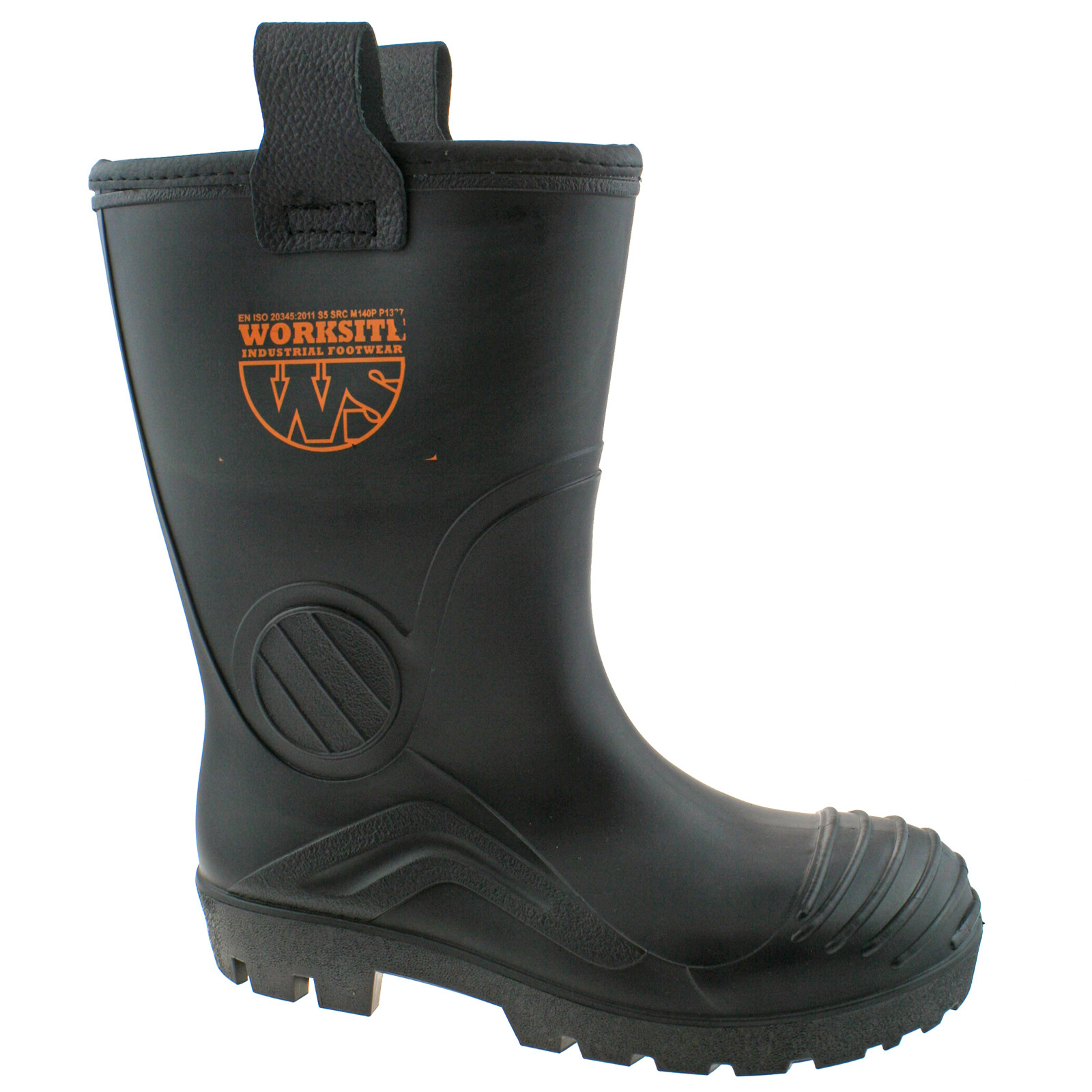 mens steel toe wellington boots