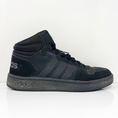 

Adidas Mens Hoops 2.0 Mid FV7229 Черные баскетбольные кроссовки Размер 10.5, Черный, Hoops 2.0 Mid