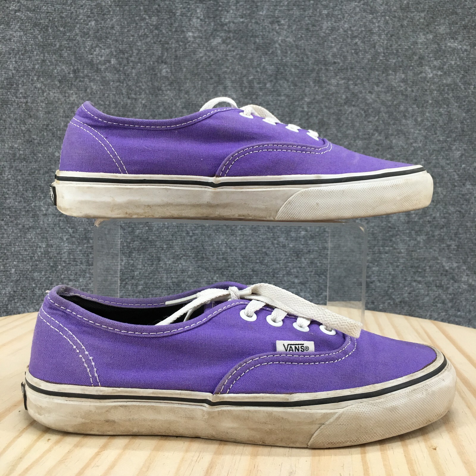 Vans スケートシューズ パープル サイズ 25.5 VANS 25.0cm SLIP-ON スリッポン スケートシューズ パープル