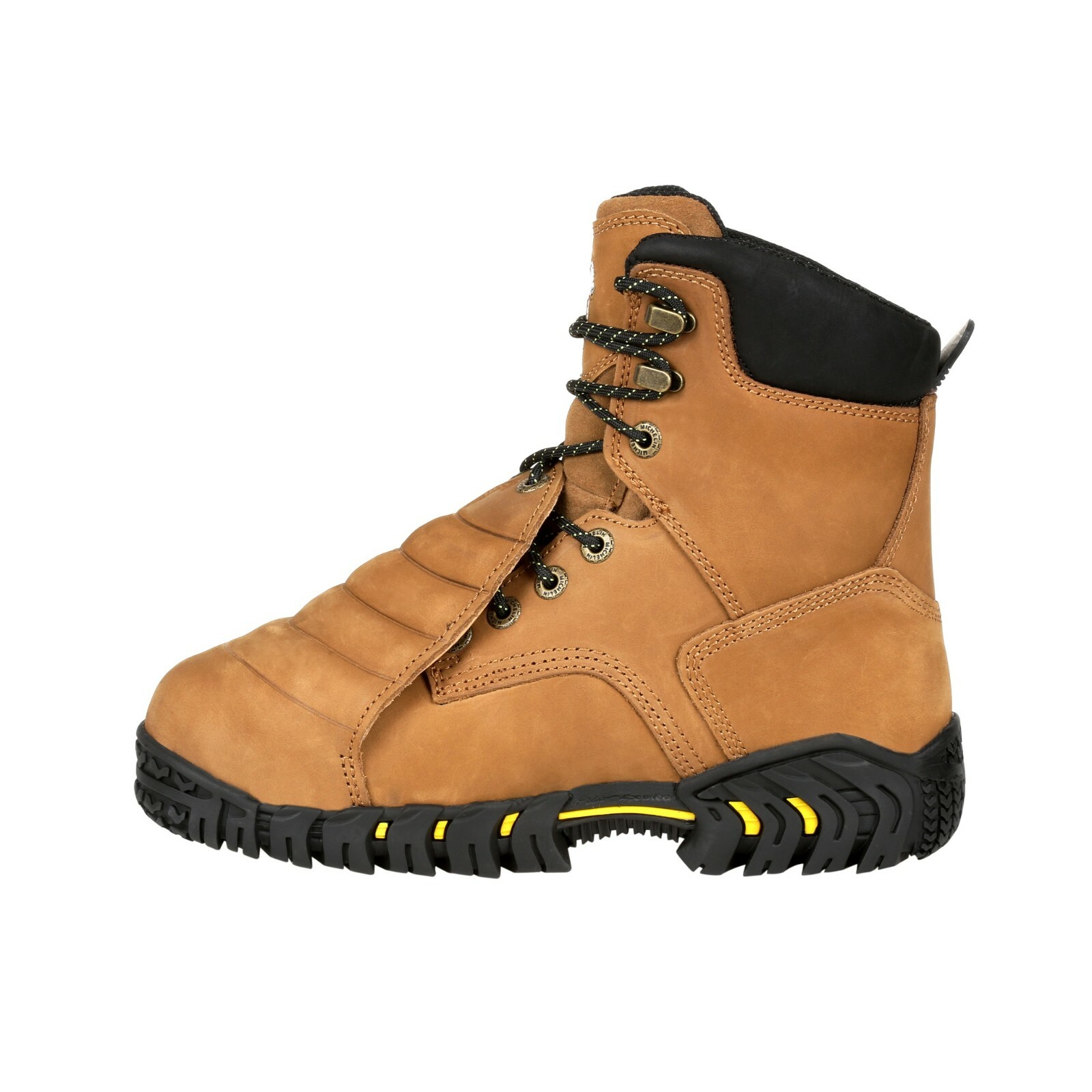 Pre-owned Michelin ® Pilot Sledge Toe Metatarsal Work Boots Xpx781 - All Sizes - In Brown