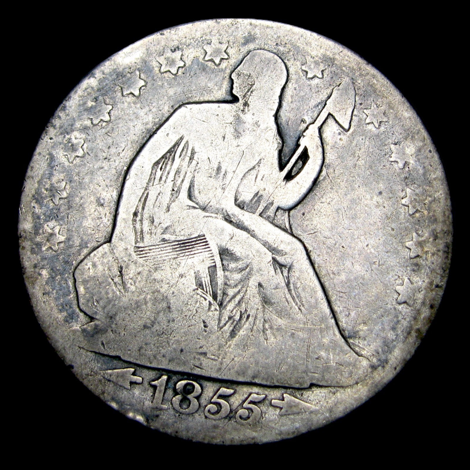コレクション 1854-O Seated Liberty Half Dollar 1854 O Seated Liberty Half Dollar Coin Value Prices, Photos