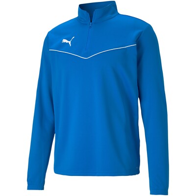 PUMA teamRISE 1/4 Zip Top Sweatshirt Trainingsshirt langarm Pullover Fußball