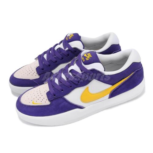Мужские кроссовки для скейтбординга Nike SB Force 58 Court Purple Amarillo DV5477-500