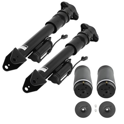 Pair Rear Shock Absorbers Air Spring Bags for Mercedes ML GL Class W164 X164 ADS