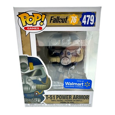 Funko Pop! Vinyl Fallout 76 T-51 Power Armor Figure #479 Exclusive Mint New