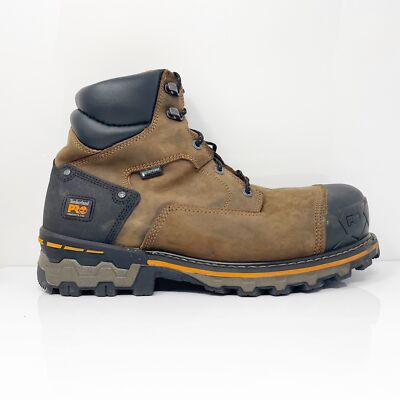 

Timberland Pro Mens Boondock 6 92615 Коричневые рабочие ботинки с композитным носком, размер 13 M, Коричневый, Boondock