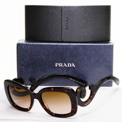 PRADA ミラノ トータスシェル サングラス Prada Tortoise Shell Oversized Round Sunglasses – LFC Ltd