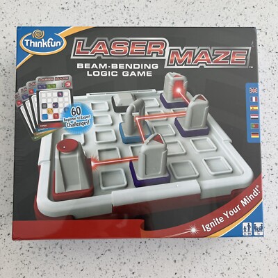 ThinkFun Laser Maze Beam-Bending Logic Game New Factory Sealed Kids Teaching Fun