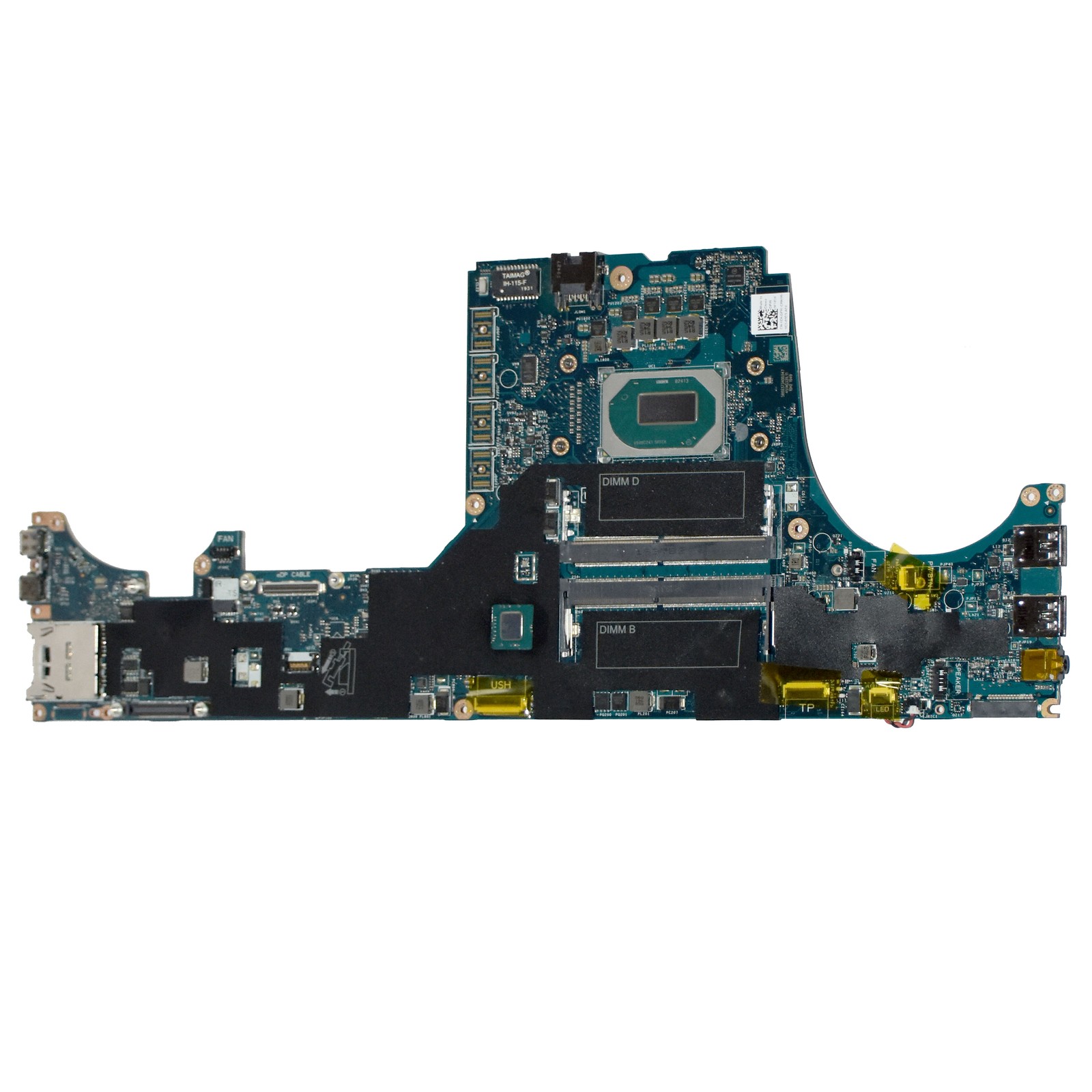 Dell Precision 7540 Laptop Motherboard Intel Xeon E-2276M 6-Core LA-H271P DKGFW