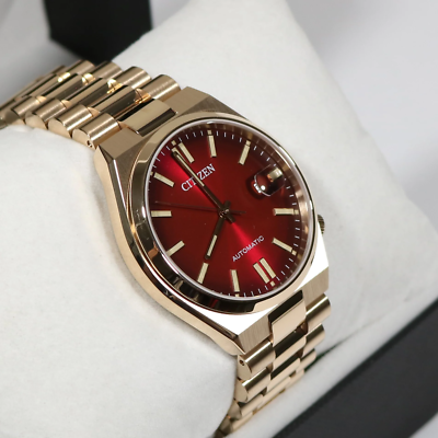 Citizen Tsuyosa Automatic Gold Tone Steel Dial Watch NJ0153 82X 175817937600