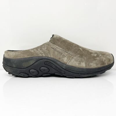 

Merrell Mens Jungle Slide J003231 Серые повседневные сабо без шнуровки, размер 13, Серый, Jungle Slide