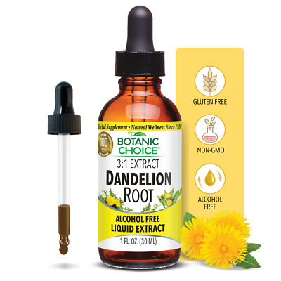 Botanic Choice Dandelion Root Liquid Extract , 1 Oz