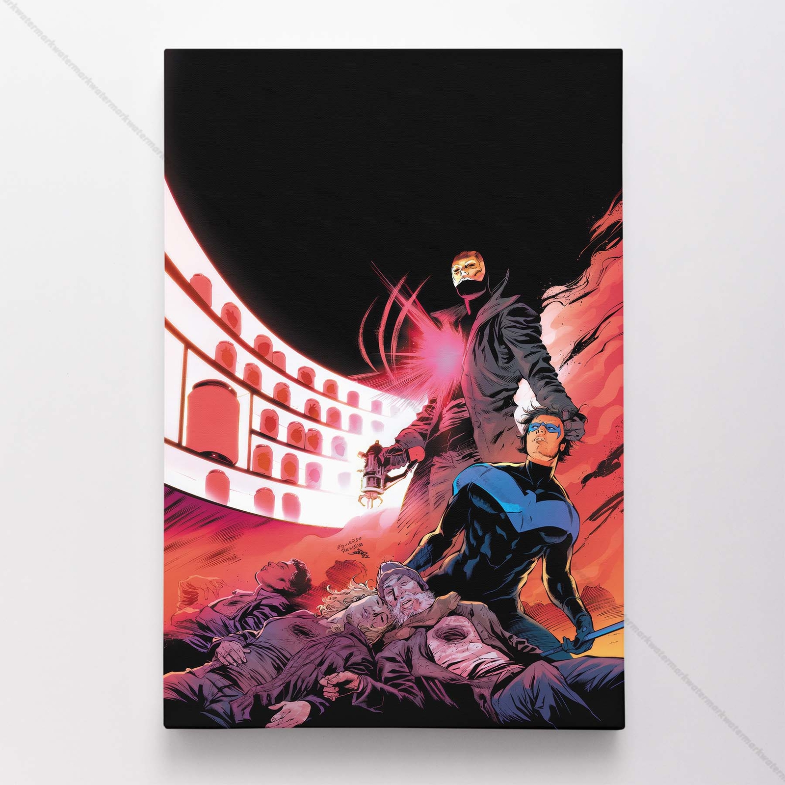 Nightwing Poster Canvas DC Comic Book Cover Art Print #43100