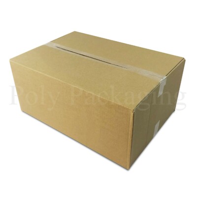 5 x 13.5x9.5x5.7" SINGLE WALL Cardboard Boxes (342x242x145mm)Medium Storage
