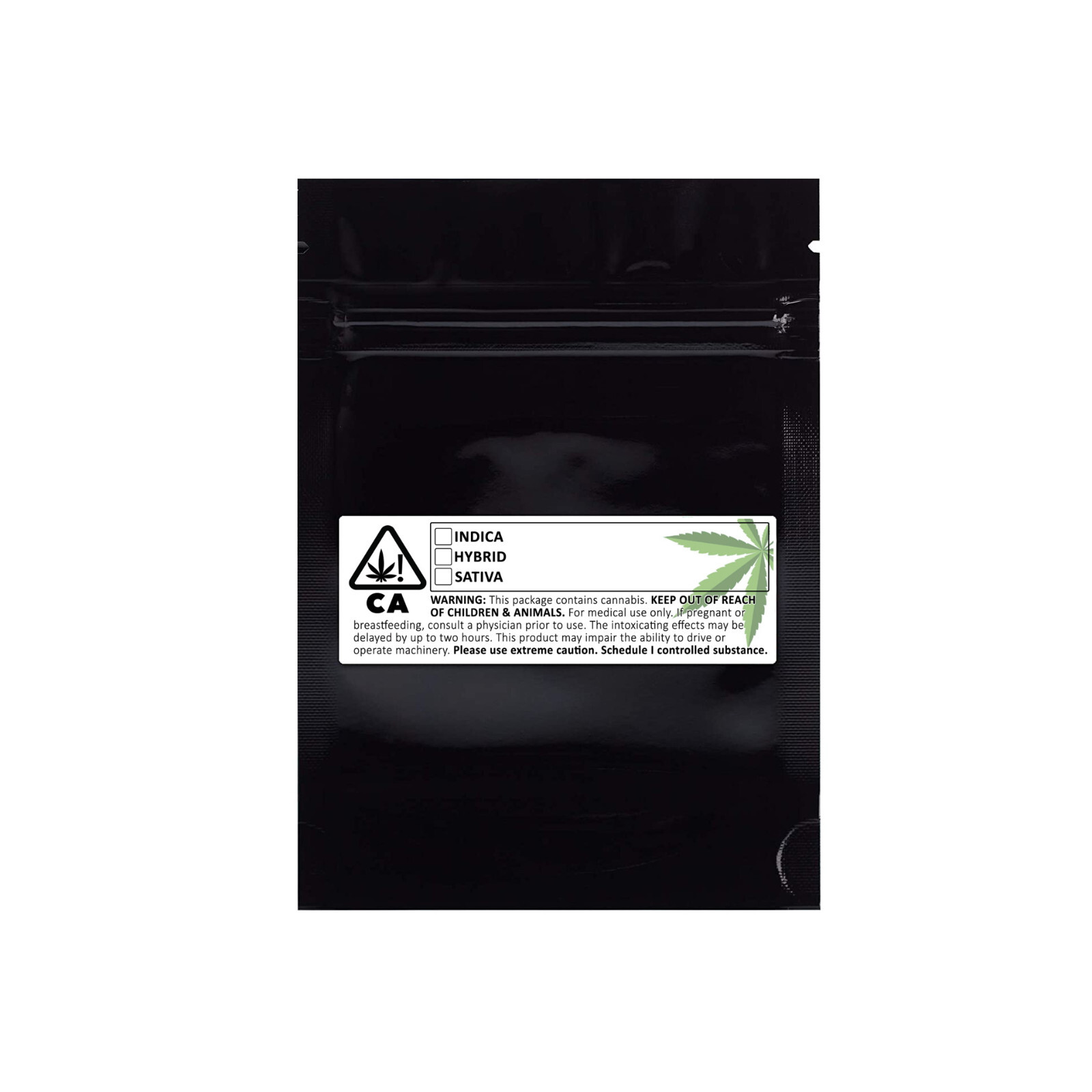 PLEXON CA Identification Labels 3" x 1" (76 mm x 25.4 mm) Self-Adhesive