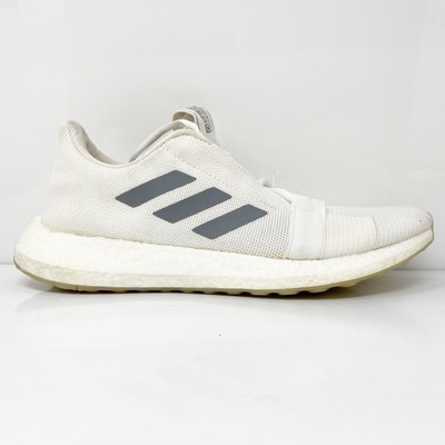 

Adidas Womens Senseboost Go EG0944 Белые кроссовки для бега Размер 9.5, Белый, Senseboost Go