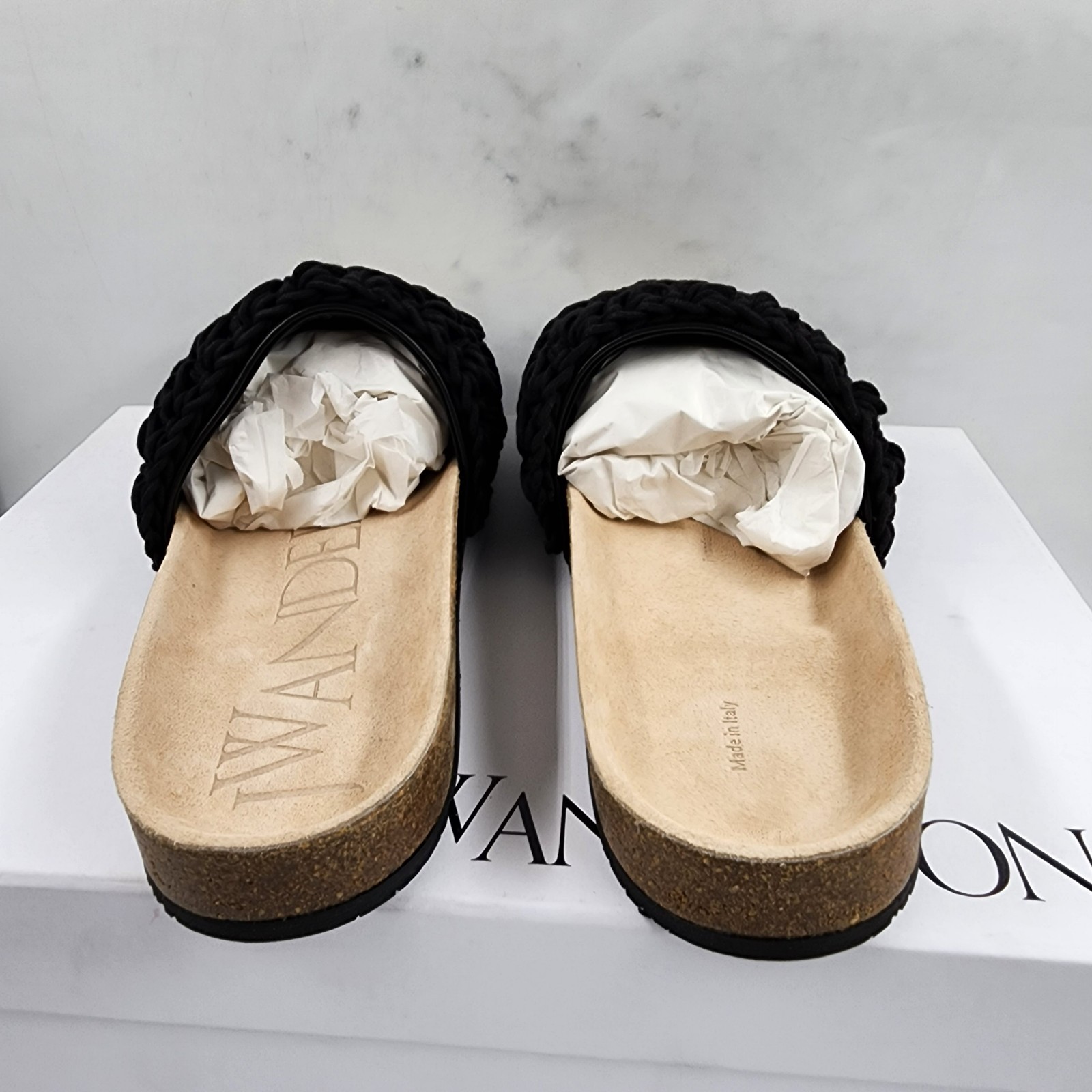 JW ANDERSON ポップコーンサンダル アイボリー/ホワイト JW ANDERSON ポップコーンサンダル アイボリー/ホワイト