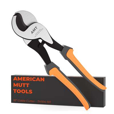 10 Inch Cable Cutters - Heavy Duty Cable Cutter for Aluminum and Copper Cable