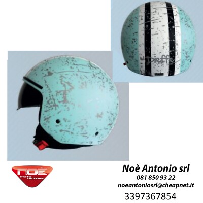 CASCO JET VISIERINO SOLARE INTEGRATO GRAFICA FASHION DIEFFE DF2600