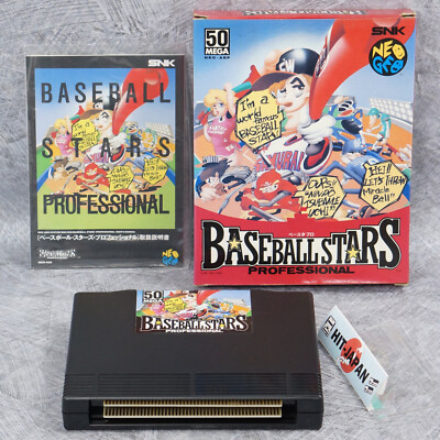 BASEBALL STARS PROFESSIONAL NEO GEO AES SNK FREE SHIP Ref 1510 | eBay