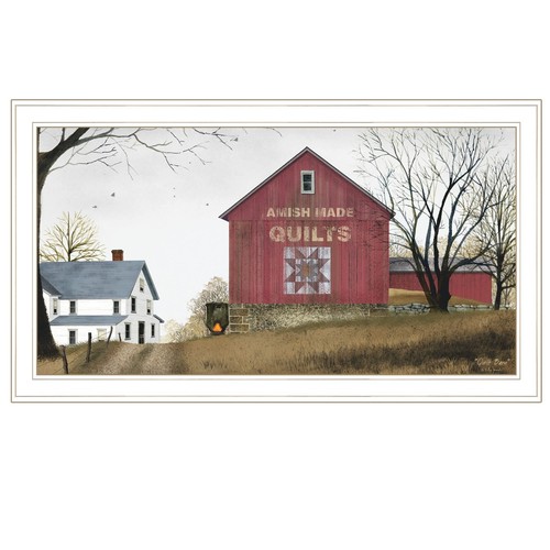 Настенный принт The Quilt Barn 4 в белой рамке