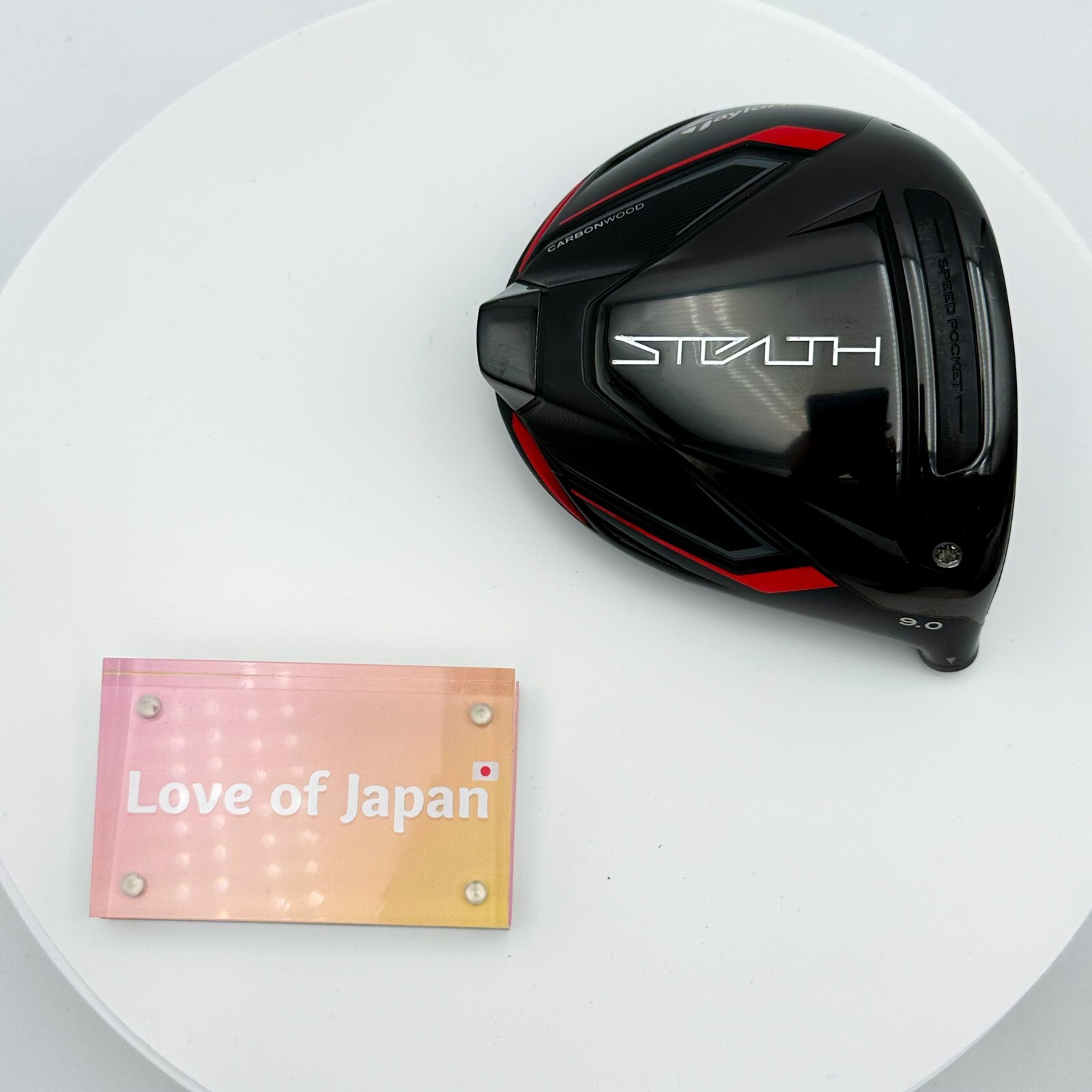 TaylorMade Stealth 9.0 Driver RH ドライバー Stiff Ascent 0 | Red