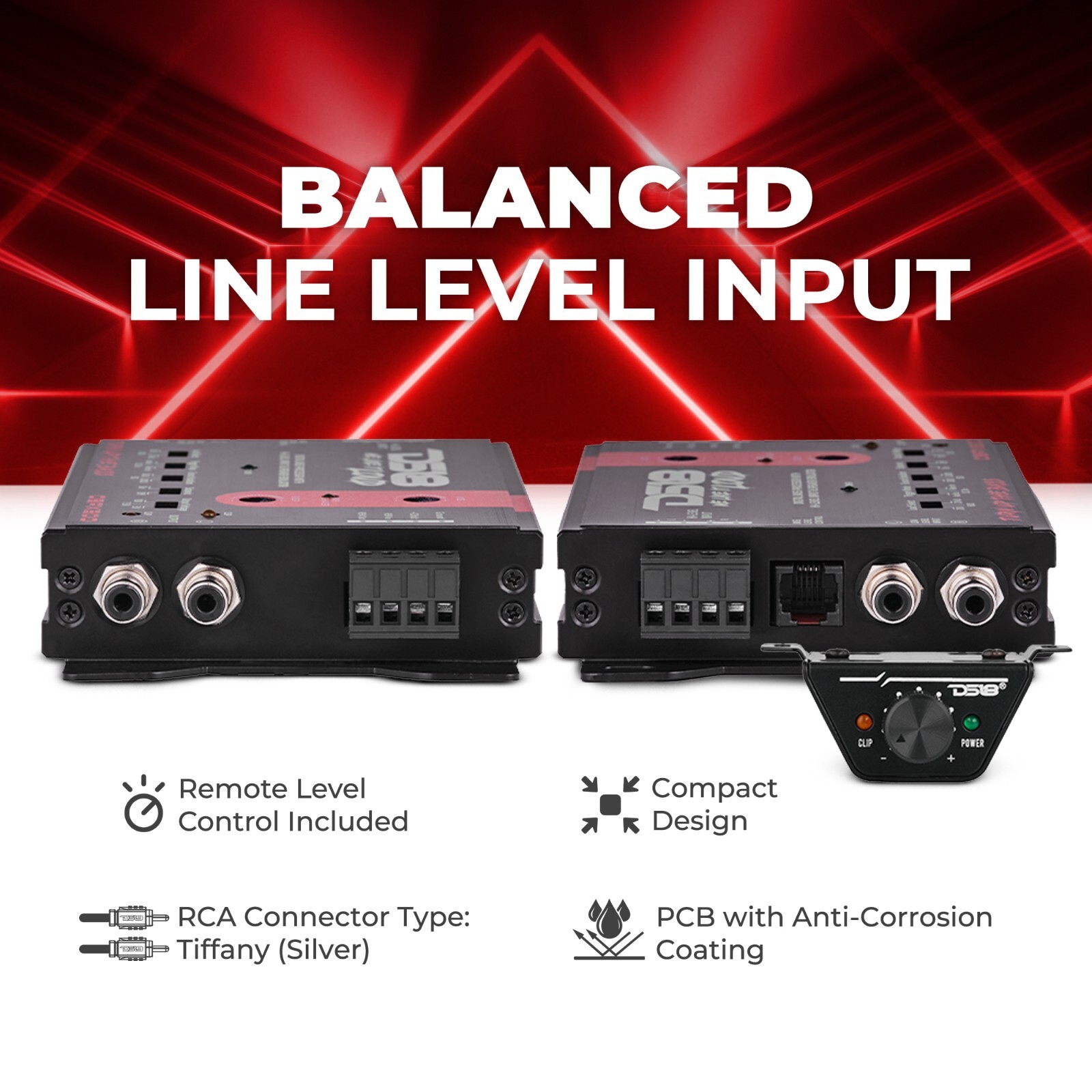 DS18 Digital Bass Processor With Hi to Low Signal Converter & Speaker Emulator