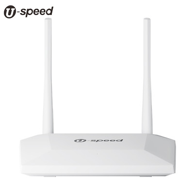 2.4GHz N300 300Mbps Wireless WiFi Internet Router with 2×External Antennas WPS