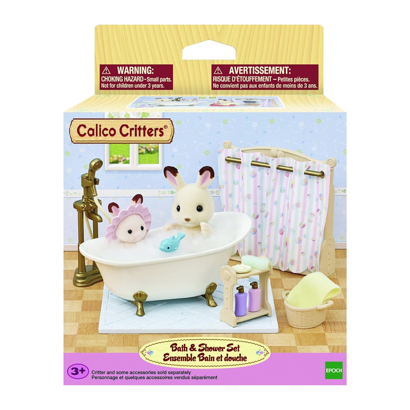 Набор для ванны и душа Calico Critters CC2162 НОВЫЙ В НАЛИЧИИ