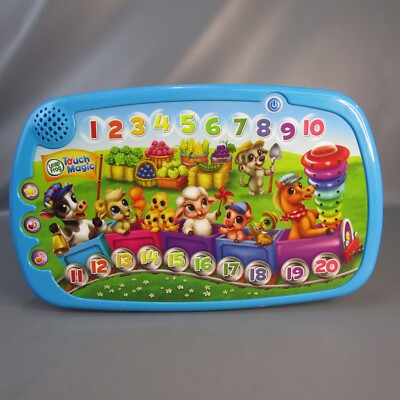 Leap Frog Touch Magic Train Alphabet Counting Animals Electronic Toy 2012