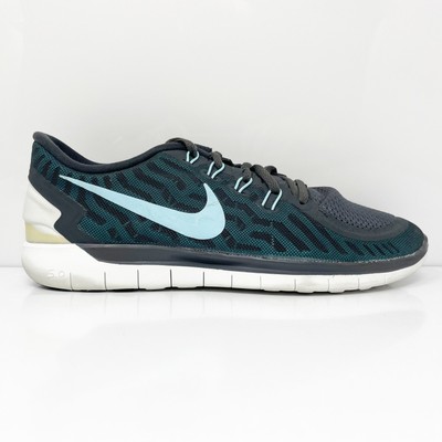 Nike Womens Free 5.0 724383-009 Черные кроссовки для бега, размер 11