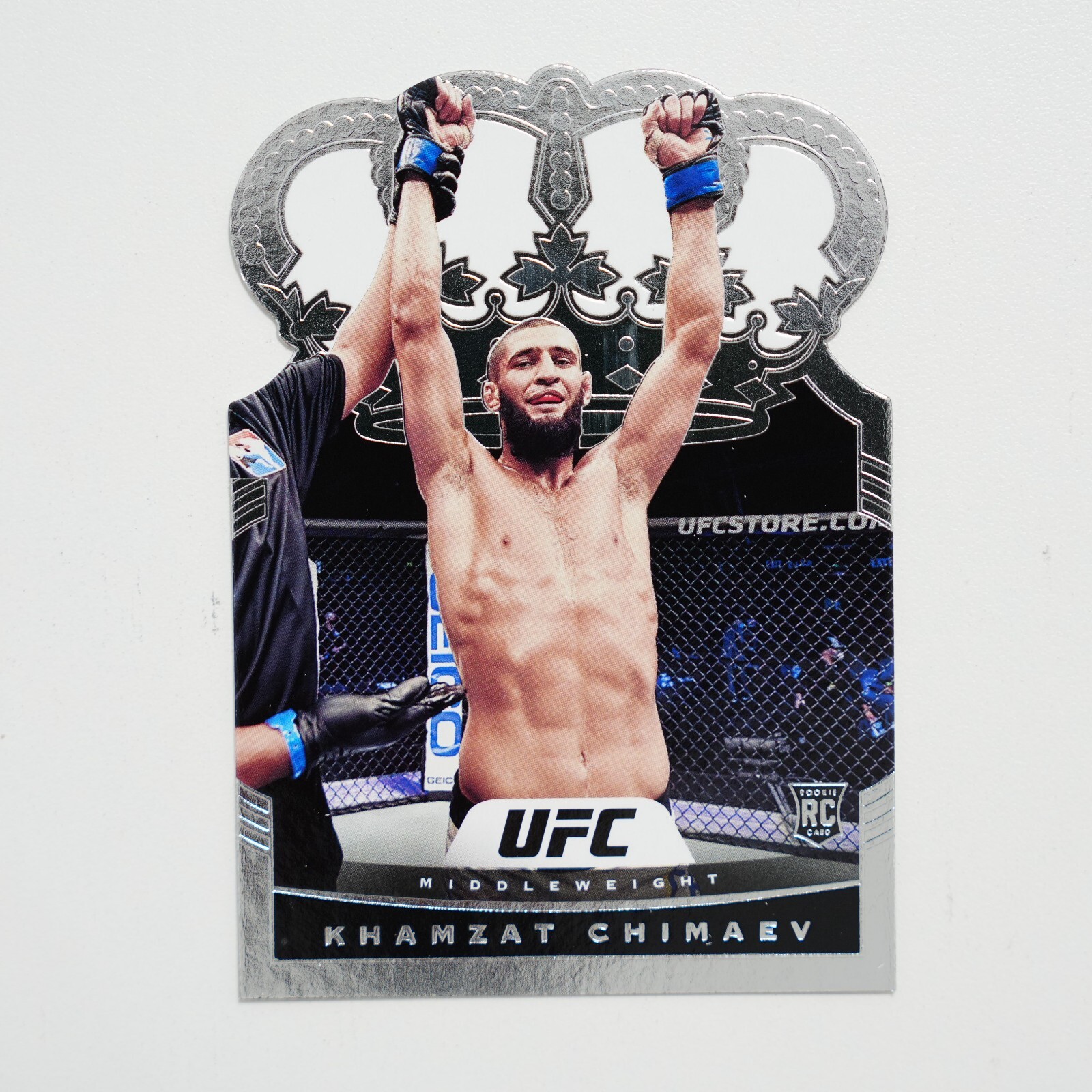 2021 Chronicles Crown Royale UFC Khamzat Chimaev Rookie Card