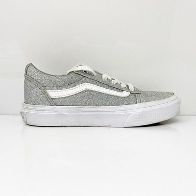 

Vans Girls Off The Wall 500714 Silver Повседневная обувь Кроссовки Размер 1, Серебряный, Off The Wall