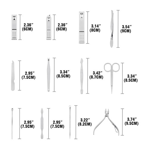 Adjustable Pedicure Footrest Manicure Nail Clippers Tool for Salon Beauty Spa