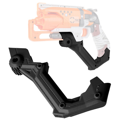 Worker MOD Handle Guard Grip End 3D printed for Nerf HammerShot Modify Toy