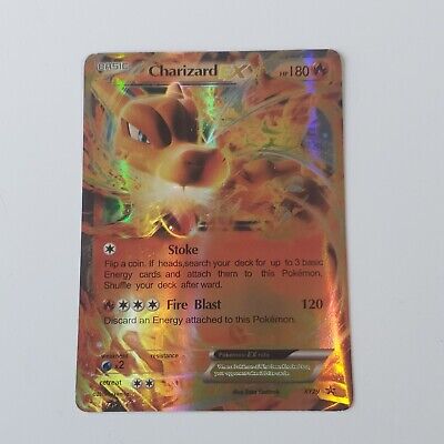 Charizard EX Ultra Rare Holo Pokemon Card XY Black Star Promo XY29